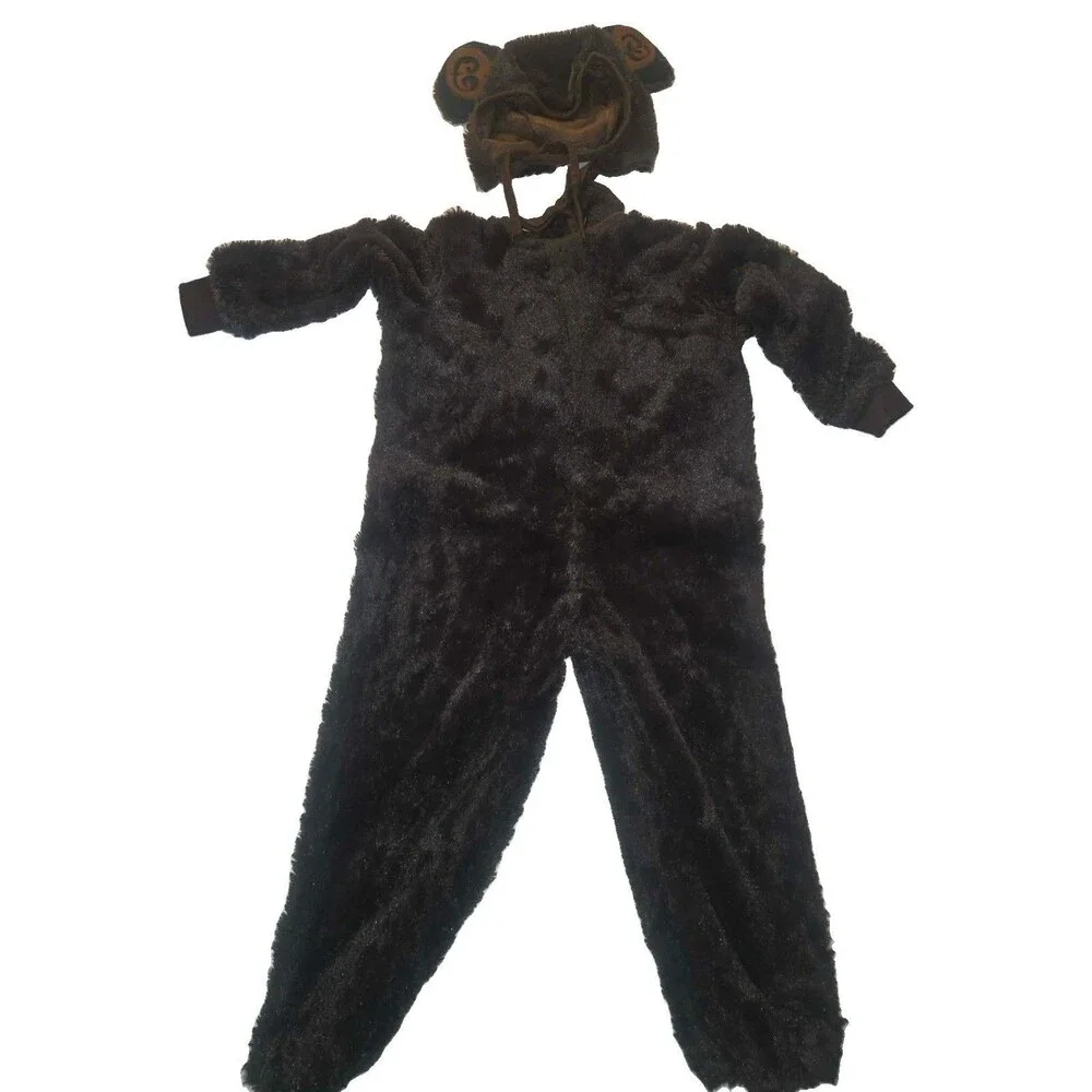 Little Monkey Costume Jumpsuit Toddler Size